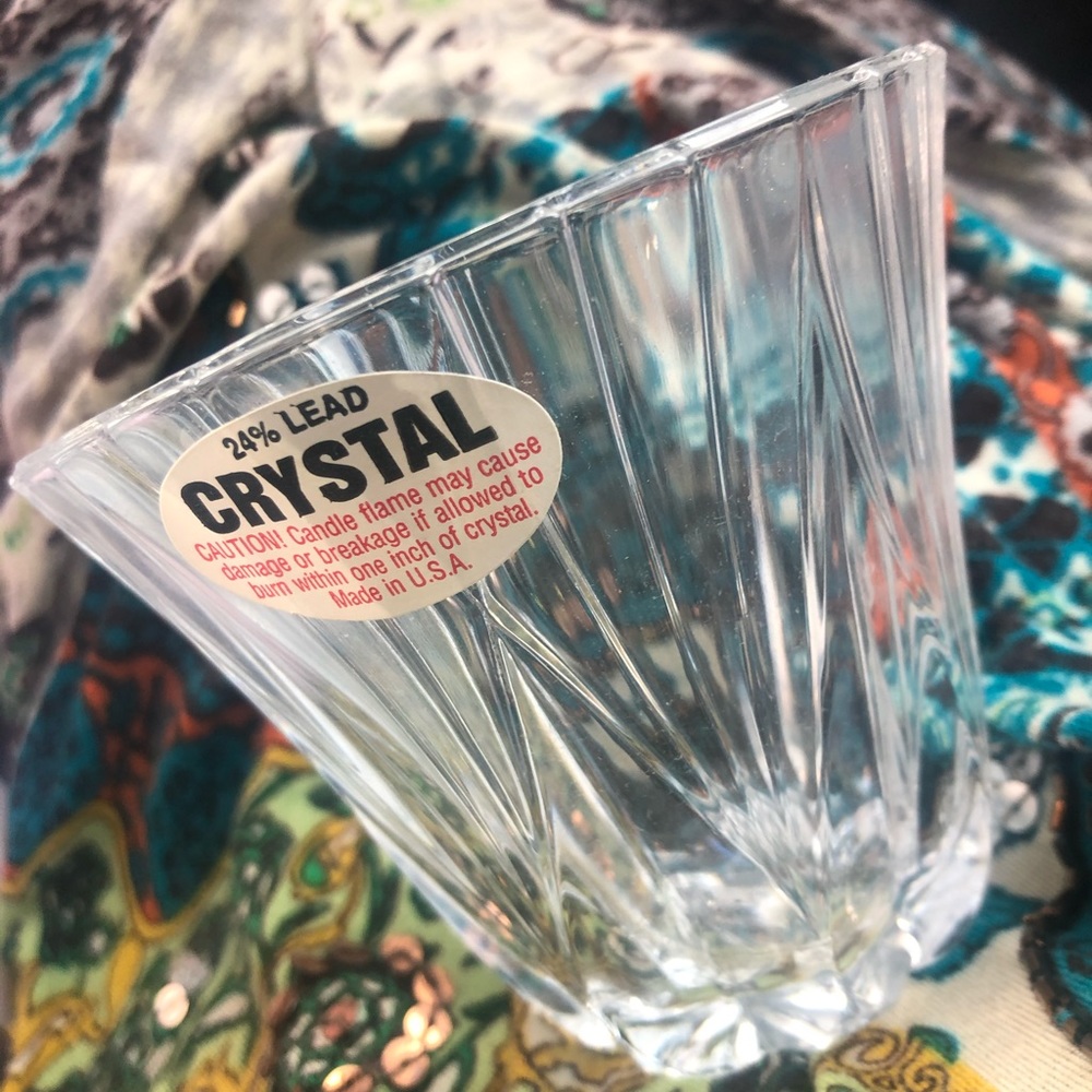 Crystal Candle Holder